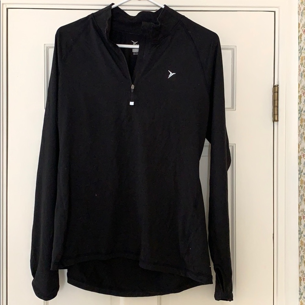 Black Active Wear long sleeve